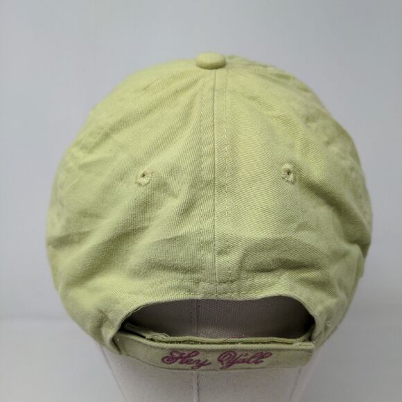 Paula Deen Women's Strapback Hat Green Adjustable Embroidered Logo Cotton - Picture 6 of 9